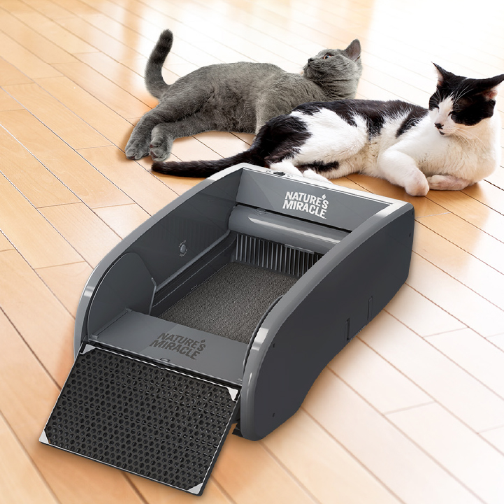 Nature's miracle self cleaning best sale litter box single cat